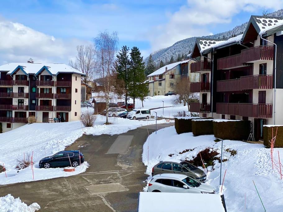 Charmant Appartement Au Pied Des Pistes De Lelex Lélex Exterior foto